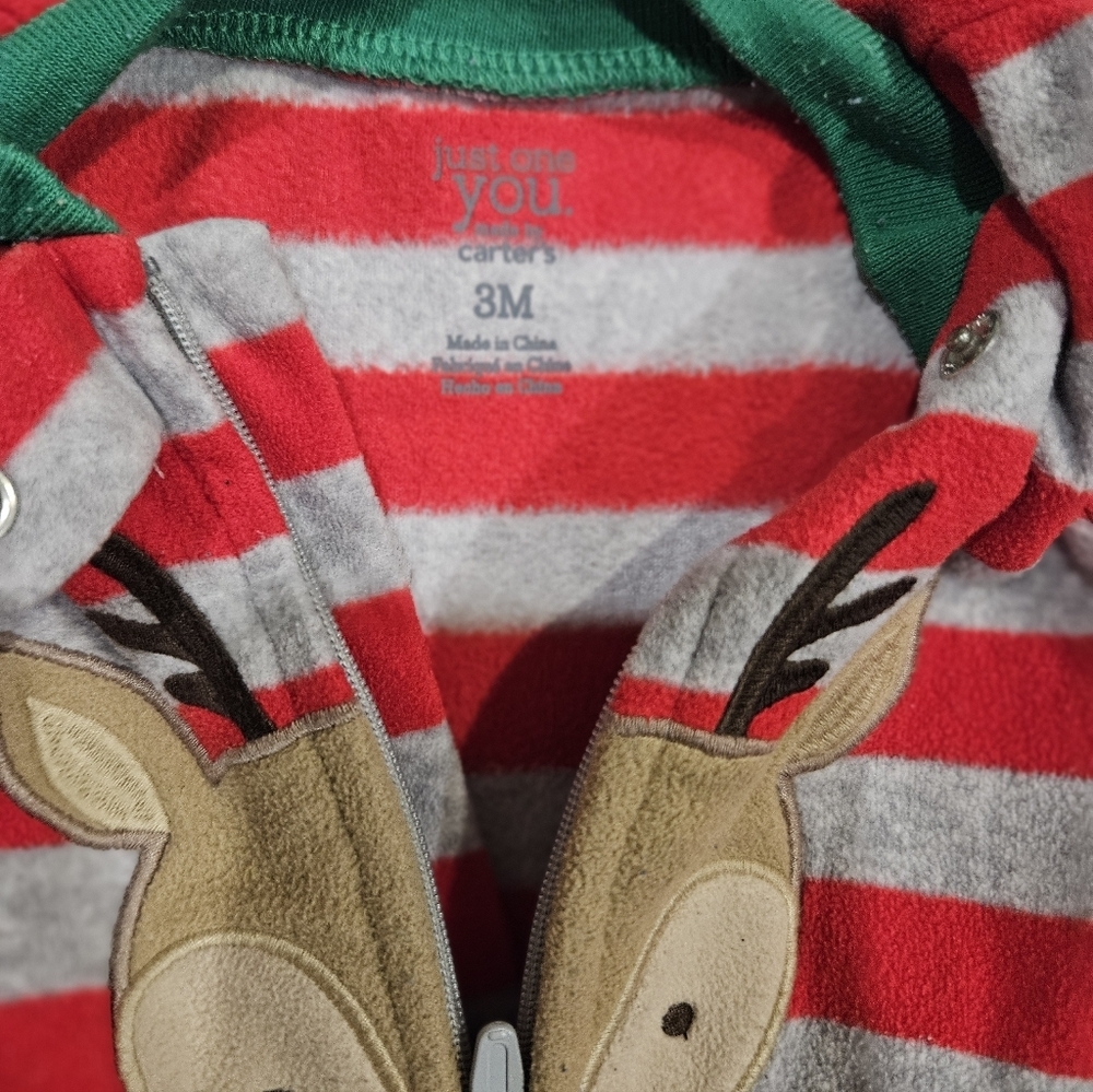 Newborn Holiday Onesie Lot of 3 - Picture 4 of 5